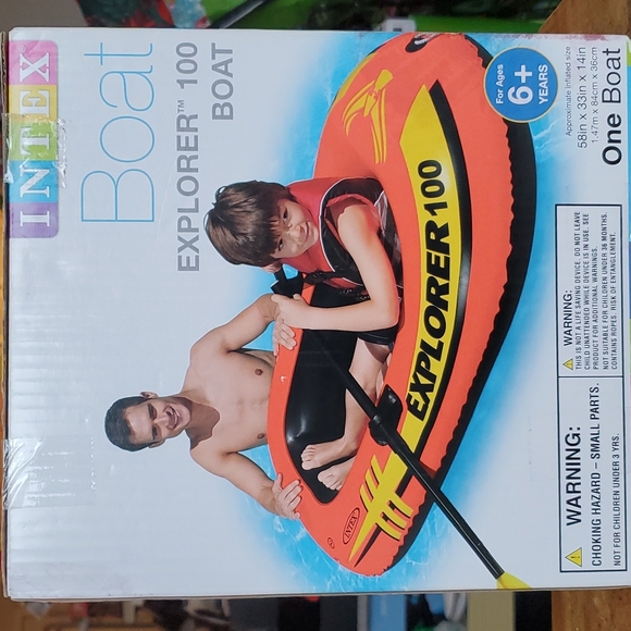 INTEX Boat Explorer 100 - Picture 2 of 8